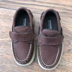 Toddler boys size 7 sperry
